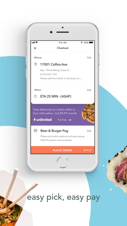 Boogabites - Food Delivery screenshot-3