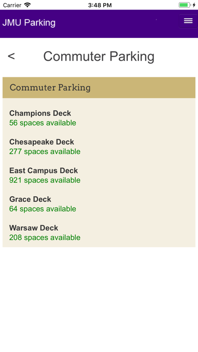 JMU Parking screenshot 3