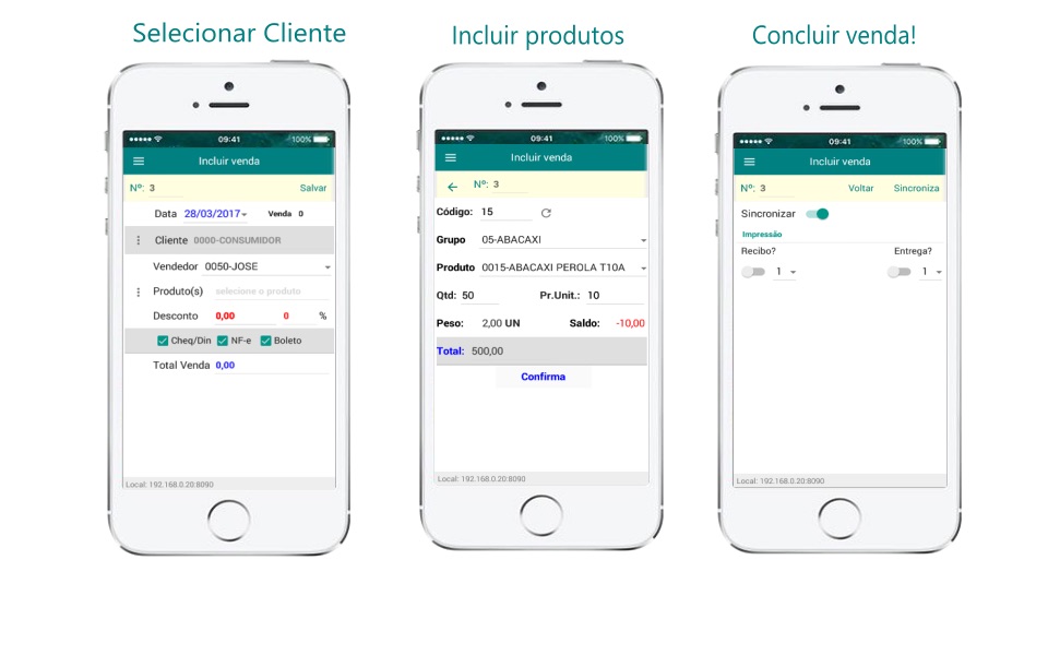 app Sales Ceasa screenshot 3