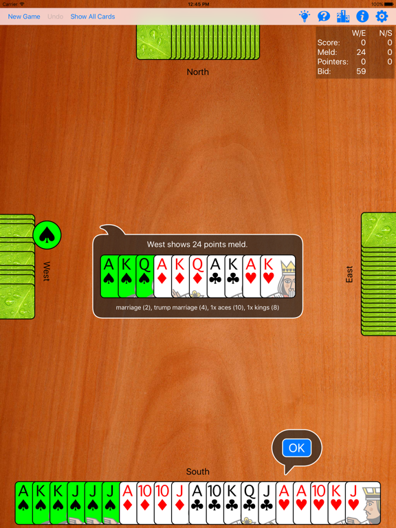 Pinochle Gold screenshot 4