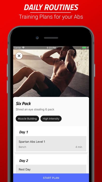Spartan Six Pack in 30 Days