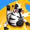 Welcome to the wonderful world of fun water slide game and be the hero by beating other players