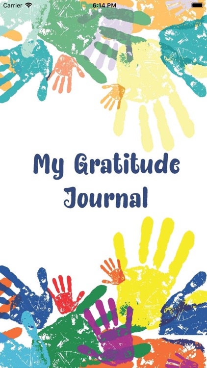 My Gratitude Journal