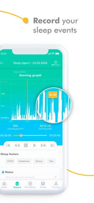 Goodsomnia Lab: Snore analysis(圖3)-速報App