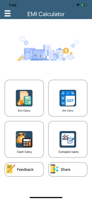 EMI Calculator & GSTCalculator
