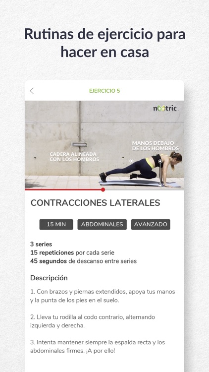 nootric - nutrición y dietas screenshot-5