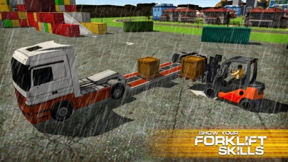 Forklift Cargo Simulator 3D screenshot 2