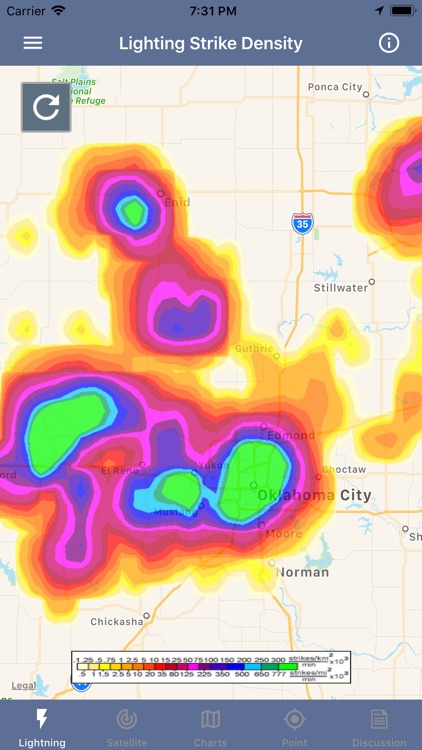 Lightning Tracker & Storm Data screenshot-9