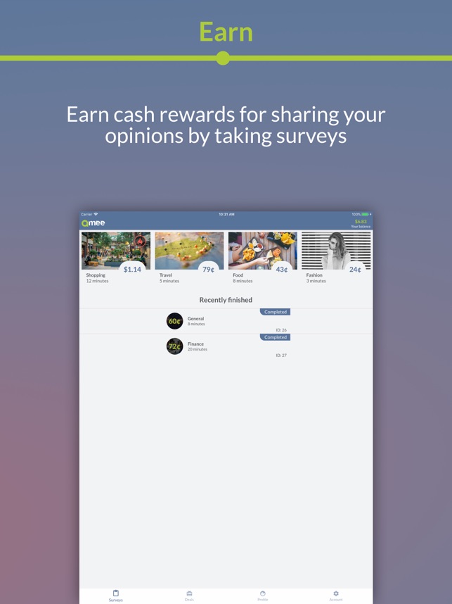 Qmee Surveys On The App Store - qmee surveys on the app store!   