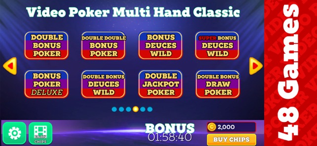 Video Poker Vegas Multi Hand(圖1)-速報App