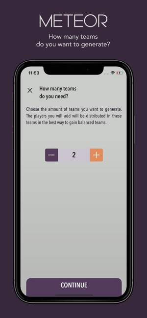 METEOR: Team Generator(圖2)-速報App