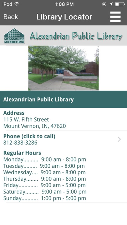 Alexandrian Public Library screenshot-4