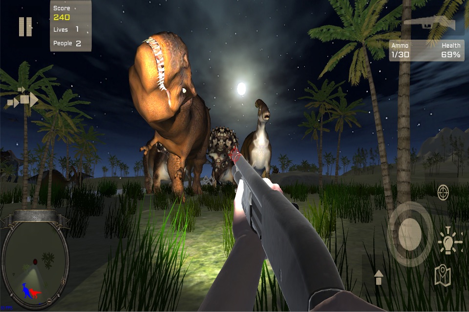 Dinosaur Hunting Patrol 3D screenshot 2