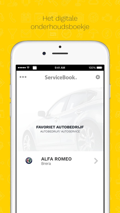 ServiceBook app