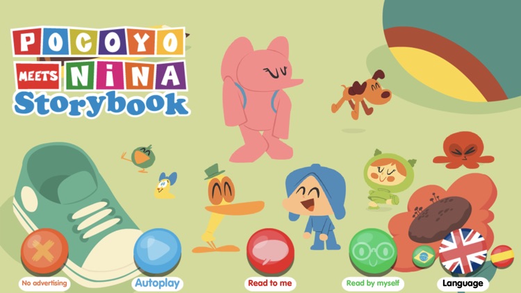 Pocoyo meets Nina - Storybook