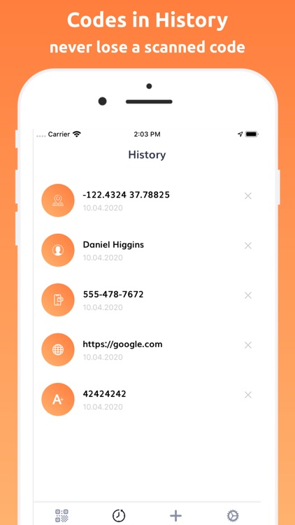 QR Codes Reader and Generator screenshot-4