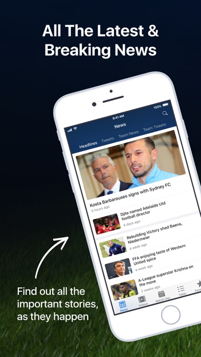 How to cancel & delete A-League Live: Soccer News from iphone & ipad 1