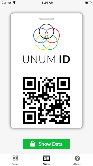 Unum ID screenshot 2