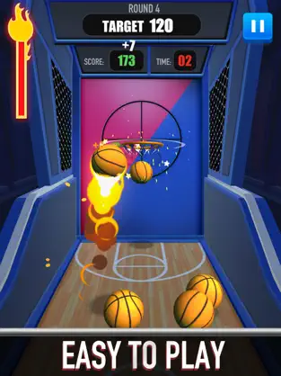 Captura 4 Score King-Basketball Games 3D iphone