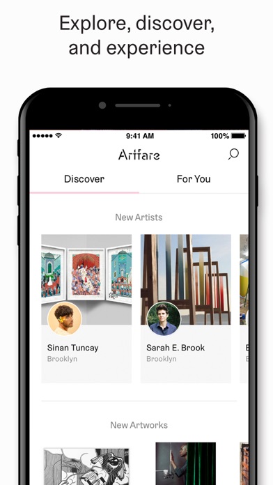 Artfare: discover and buy art screenshot 2