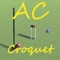 A  computer simulation of playing Association Croquet where the ball, mallet and hoop behavior is very life like