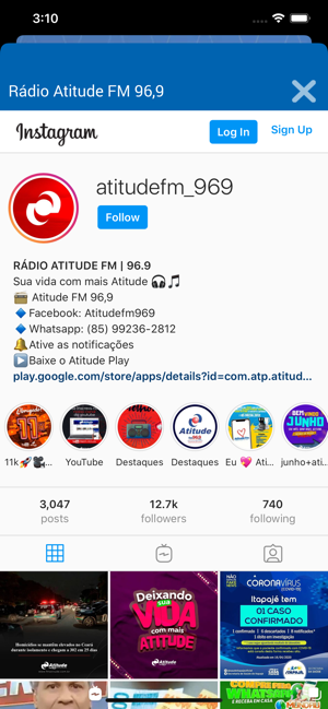 Rádio Atitude FM 96,9(圖9)-速報App