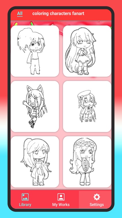 Download Fanart gacha life & coloring ! by Reda Zitouni