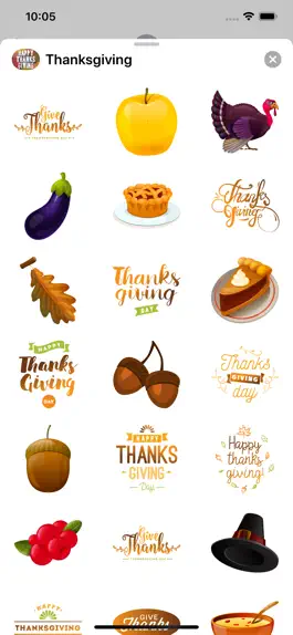 Game screenshot Thanksgiving Countdown · Text mod apk