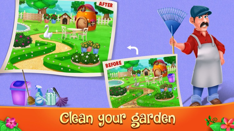 Garden Decoration and Cleaning