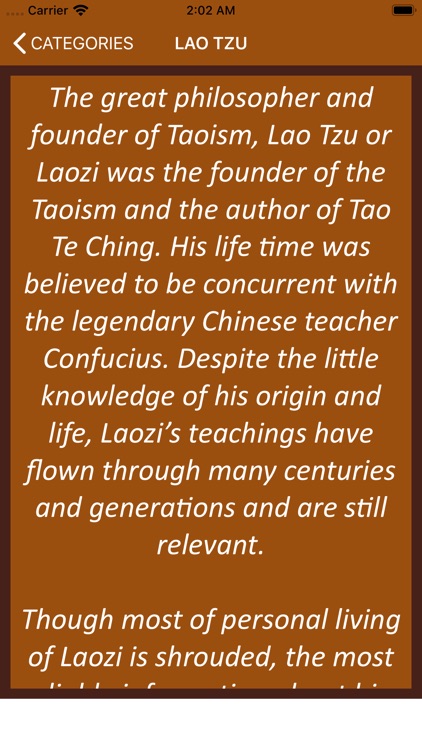 Lao Tzu Wisdom screenshot-3