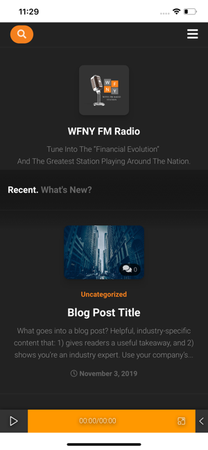 WFNY FM RADIO