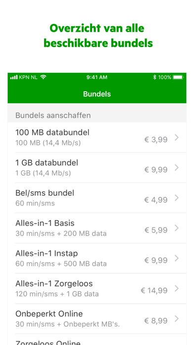 KPN Prepaid screenshot 3