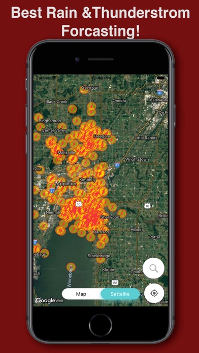 Live Lightning Weather Radar screenshot 2