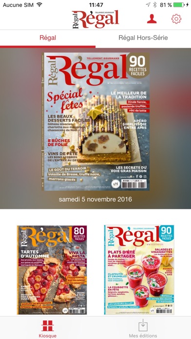 How to cancel & delete Régal Magazine from iphone & ipad 1