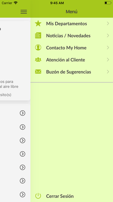 MyHome OI screenshot 2