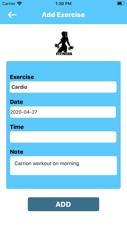 Workout Prompt