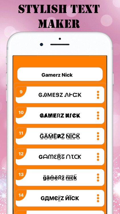 Nickname Generator: Fancy Text screenshot-4