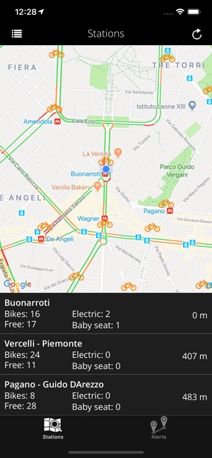 BikeMilano: Find your BikeMi!(圖2)-速報App