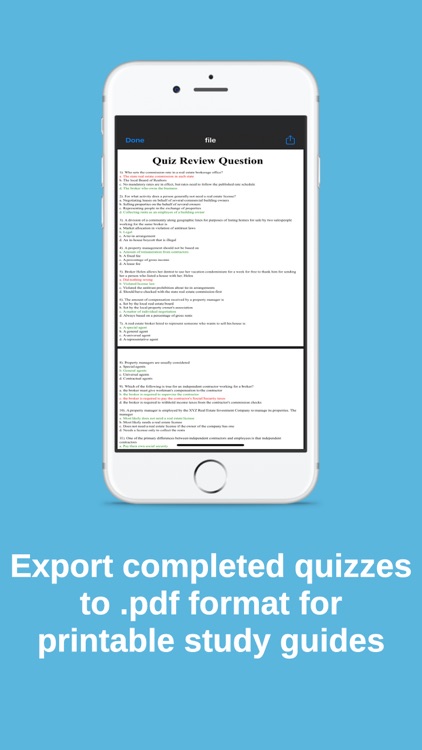 Real Estate Exam Quiz screenshot-4