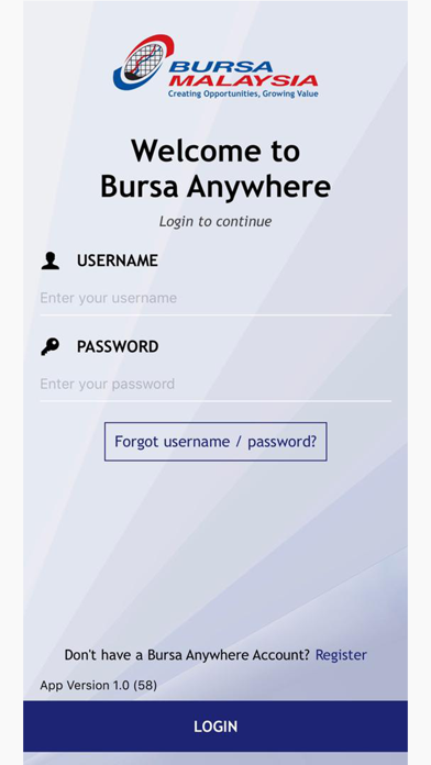 How to cancel & delete Bursa Anywhere from iphone & ipad 1