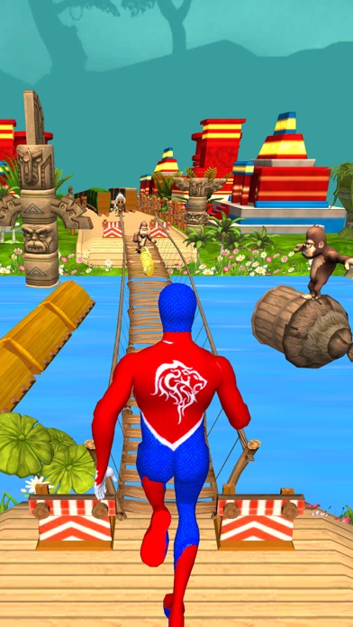 Super Dragon Hero Jungle Run screenshot 4