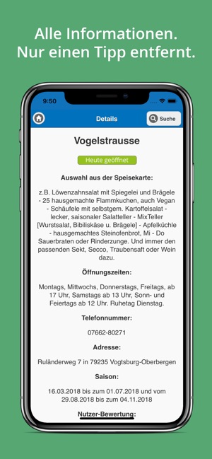 Straußenführer Südbaden 2019(圖3)-速報App