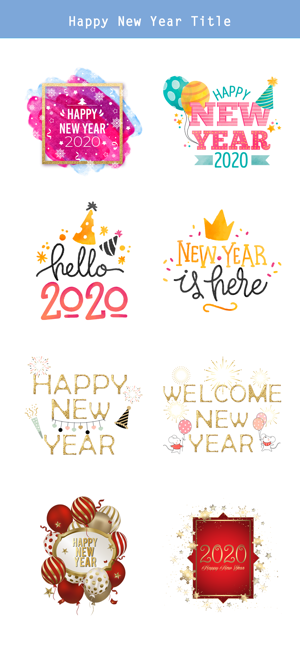 Happy New Year - 2020 Stickers(圖3)-速報App