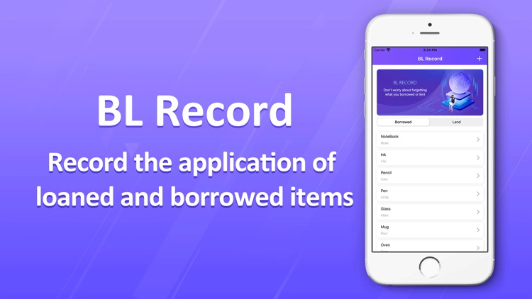 BL Record-Item Management