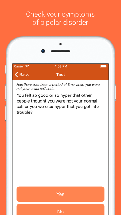 Bipolar Disorder Test screenshot 2