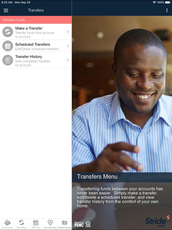 Stride-Mobile Banking for iPad screenshot-4