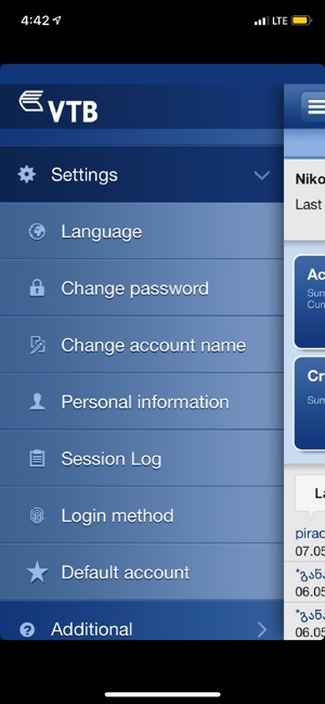 VTB Bank Georgia, Mobile Bank(圖3)-速報App