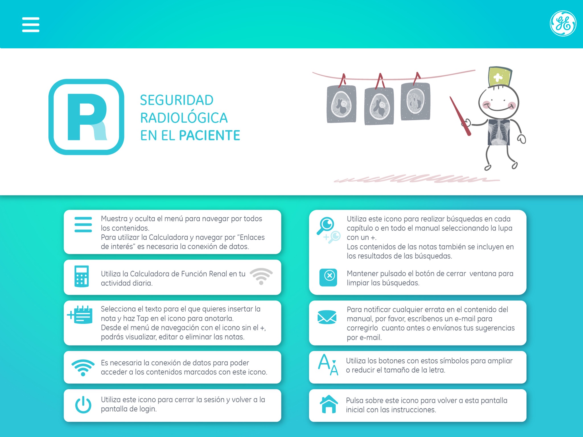 RadiappGE Manual de radiología screenshot 3