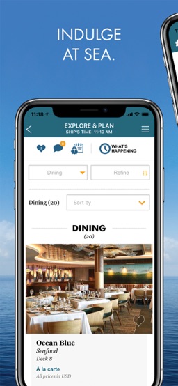 Cruise Norwegian app screenshot