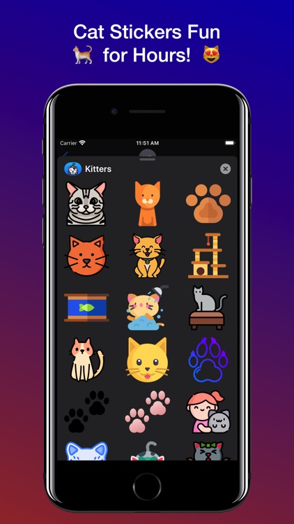 Kitters! Cat Stickers screenshot-5
